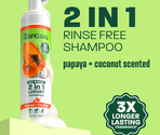 TropiClean Waterless Shampoo Papaya and Coconut