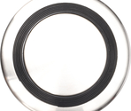 Castron metalic Muscat Round Silver