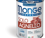 MONGE Dog Solo Pate Lamb Puppy