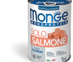 MONGE Dog Solo Pate Salmon Puppy