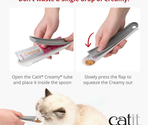 Catit Creamy Spoon – linguriță pentru servirea recompenselor cremoase pentru pisici