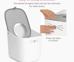 Catit PIXI Litter Box – закрытый туалет для кошек с верхним входом и защитой от рассыпания наполнителя