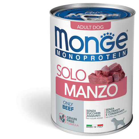 MONGE Dog Solo Pate Beef