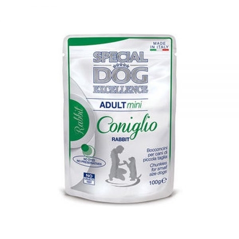 SPECIAL DOG Excellence Mini Adult Chunkies with Rabbit