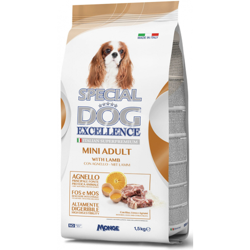 SPECIAL DOG Dry Excellence Mini Adult with Lamb