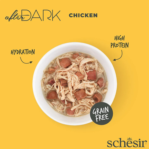 SCHESIR After Dark Cat Can Chicken
