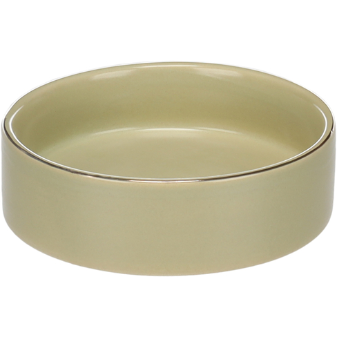 Миска керамическая Eram Round Light Green