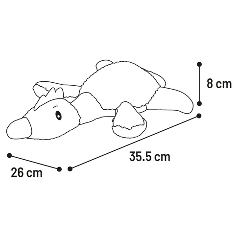 Jucarie din pluș Flatsi Rooster