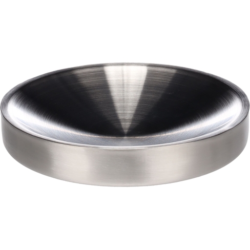 Castron metalic Muscat Round Silver