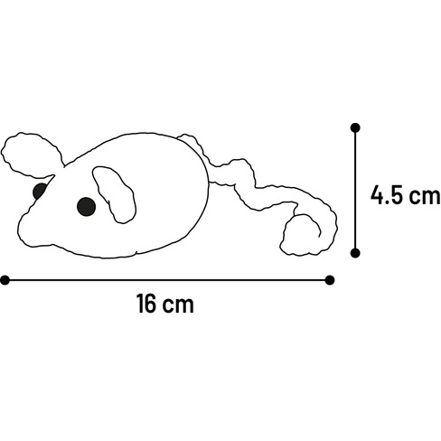 Игрушка для кошек Wolo Mouse Assort.