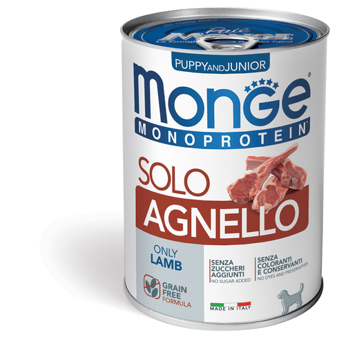 MONGE Dog Solo Pate Lamb Puppy