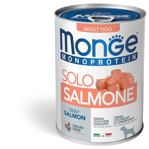 MONGE Dog Solo Pate Salmon