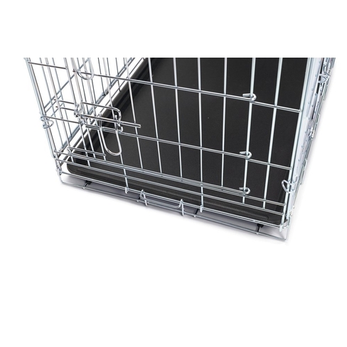 BZ Клетка для собак WIRECAGE 2DOORS Zinc