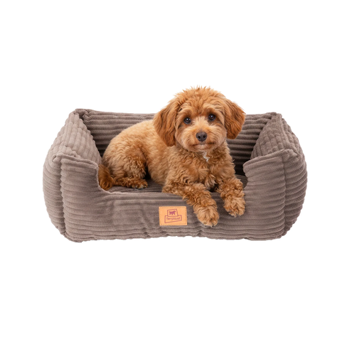 Лежак матерчатый SWEETIE Corduroy Dark Grey