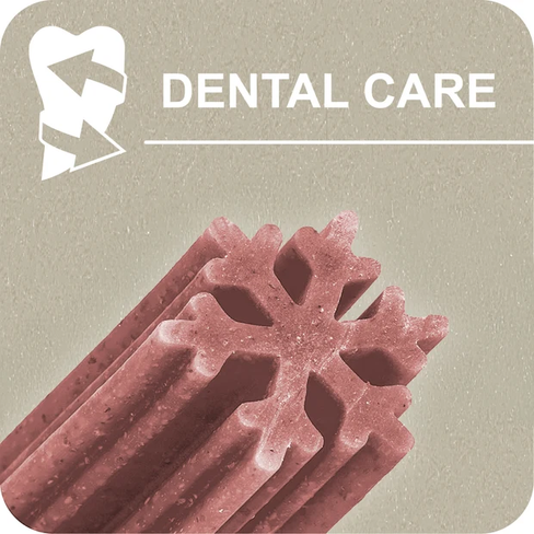 Ferplast 100% Snack Sticks Snowflake Yucca – recompense dentare vegetariene pentru câini