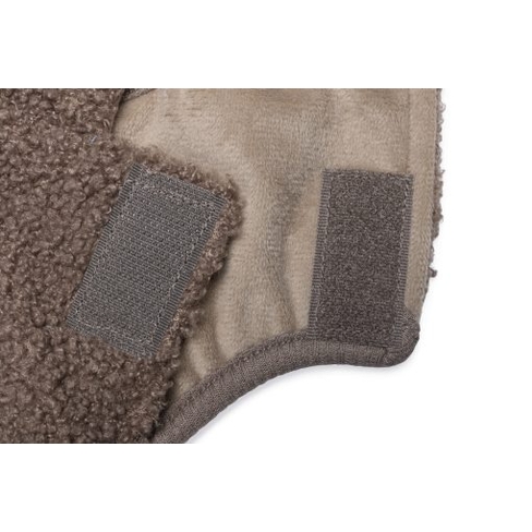 Designed by Lotte Madeleine Taupe – pulover călduros pentru câini din material Teddy