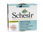 SCHESIR Cat can broth tuna with sea bream 70gr