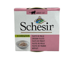 SCHESIR CAT CAN BROTH CHICKEN 70gr