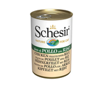 SCHESIR Cat Can Chicken Fillets with Rice 140gr
