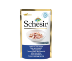 SCHESIR Cat Pouch Tuna With Seabass in jelly 85gr