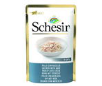 SCHESIR Cat Pouch CHICKEN WITH COD Jelly 85gr