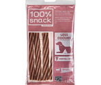 Ferplast 100% Snack Sticks Fusilli Yucca – вегетарианские лакомства для чистки зубов собак