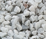 Pietriș decorativ pentru acvariu Stones Steno White