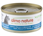ALMO NATURE Cat HFC Can Natural Tuna, Chicken and Cheese
