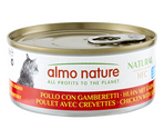 ALMO NATURE Cat HFC Can Natural Chicken and Shrimps