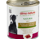 ALMO NATURE Dog HFC Can Natural Tuna and Chicken