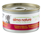 ALMO NATURE Dog HFC Can Natural Tuna and Chicken