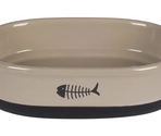 Castron ceramic CAT AURI Oval