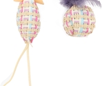 Jucarie pentru pisici Texa Ball+Mouse Purple
