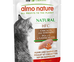 ALMO NATURE CAT HFC POUCH Natural Chiken/Shrimps