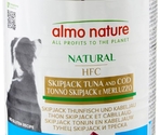 ALMO NATURE Dog HFC Can Natural Skip Jack Tuna and Cod