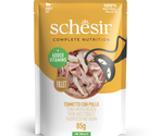 SCHESIR C&B Wet Cat Tuna with Chicken in jelly pouch