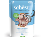 SCHESIR C&B Wet Cat Tuna with Seabass in jelly pouch