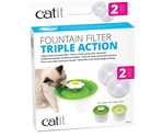 Catit Flower Triple Action Frameless Cart. – filtru de schimb pentru fântânile de apă Flower