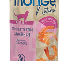 MONGE Cat Natural Pouch Tuna with shrimps in jelly
