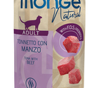 MONGE Cat Natural Pouch Tuna with beef in jelly