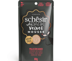 SCHESIR AFTER DARK VELVET MOUSSE Cat POUCH CHICKEN/BEEF 80gr