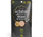 SCHESIR After Dark Velvet Cat Chicken in mousse pouch