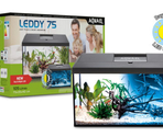 AQUAEL Aquarium set LEDDY PLUS PAP-75 D&N LED