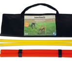 BEEZTEES cerc pentru obstacole de sărit AGILITY HOOP SET