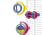 BEEZTEES пластик. игрушка для птиц 10х8cm