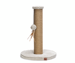 BEEZTEES кошачий скребок RIBBED LGrey 35x35x50 cm
