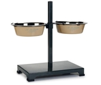 Beeztees стойка с 2 металлическими мисками CARTE