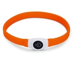 BEEZTEES zgardă din silicon cu Led și USB