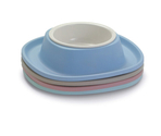 Castron din plastic cu bază din cauciuc