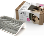 Catit Self Groomer – perie de perete pentru pisici, cu compartiment pentru menta pisicii